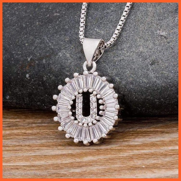Charming Gold/Silver Plated Letter Pendants & Necklace | whatagift.com.au.