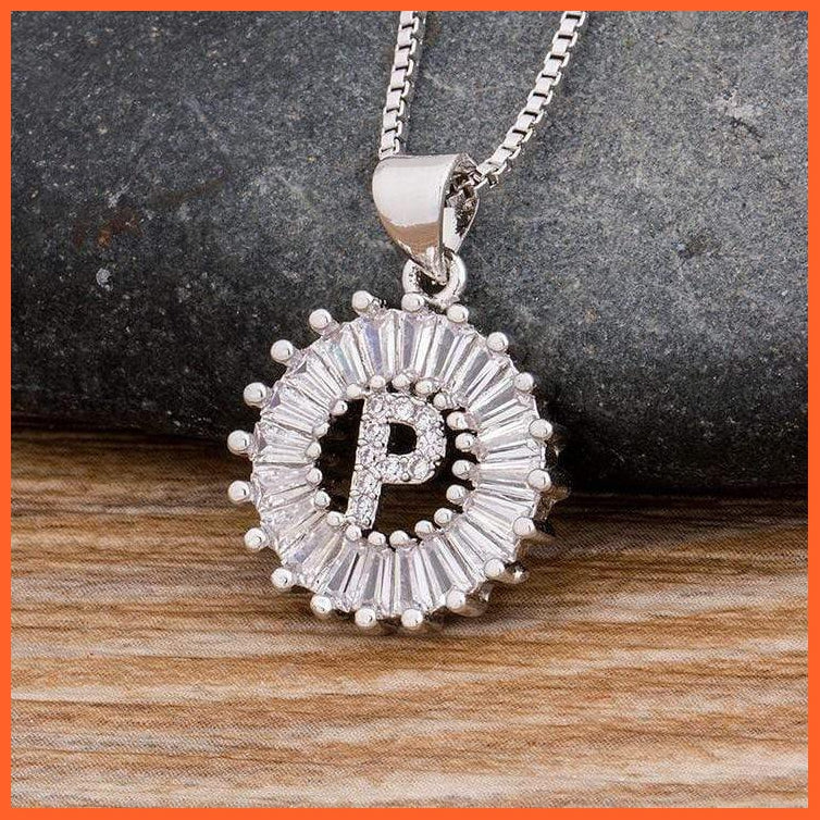 Charming Gold/Silver Plated Letter Pendants & Necklace | whatagift.com.au.