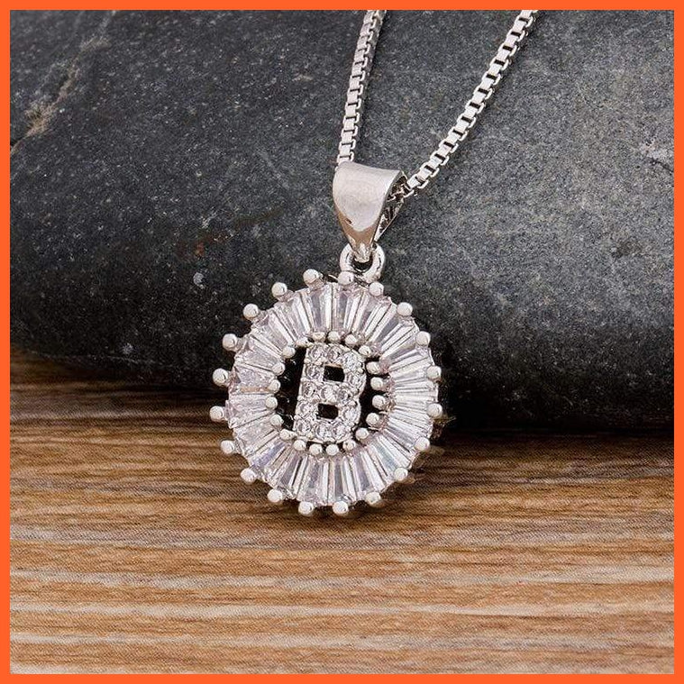 Charming Gold/Silver Plated Letter Pendants & Necklace | whatagift.com.au.
