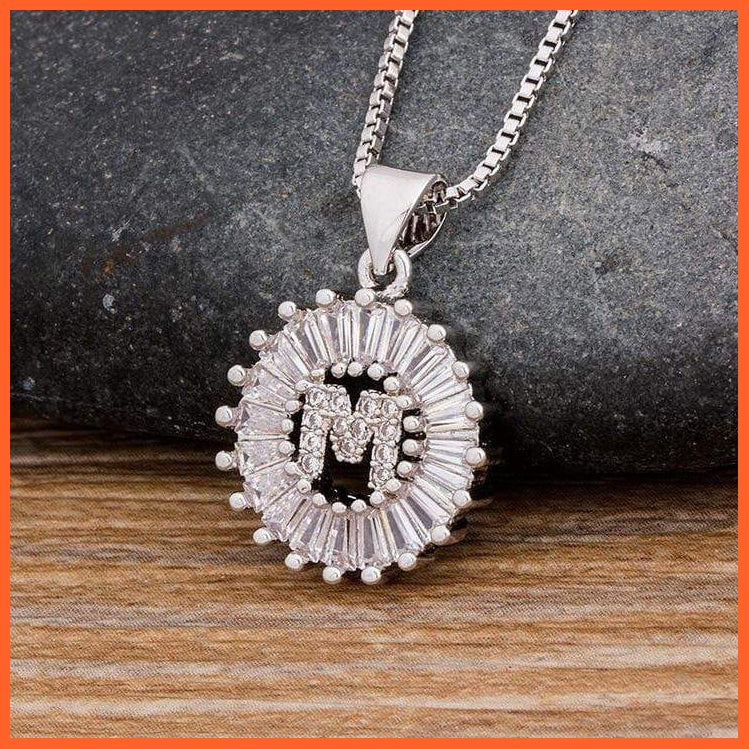 Charming Gold/Silver Plated Letter Pendants & Necklace | whatagift.com.au.