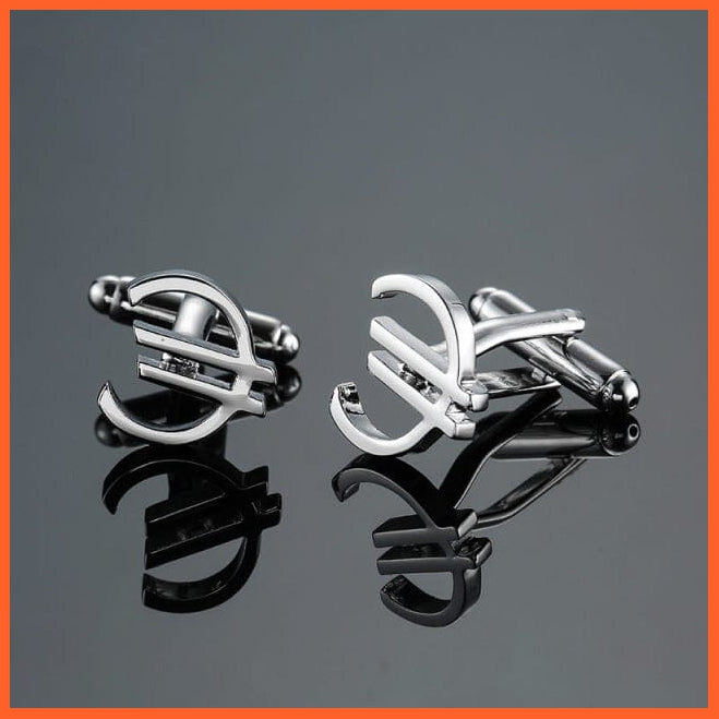 18 Style Mix Hotsale Cufflinks Simple Stainless Steel | Christmas Beard Dice Racket Pen Cuff Links For Mans Wedding Business Gift | whatagift.com.au.