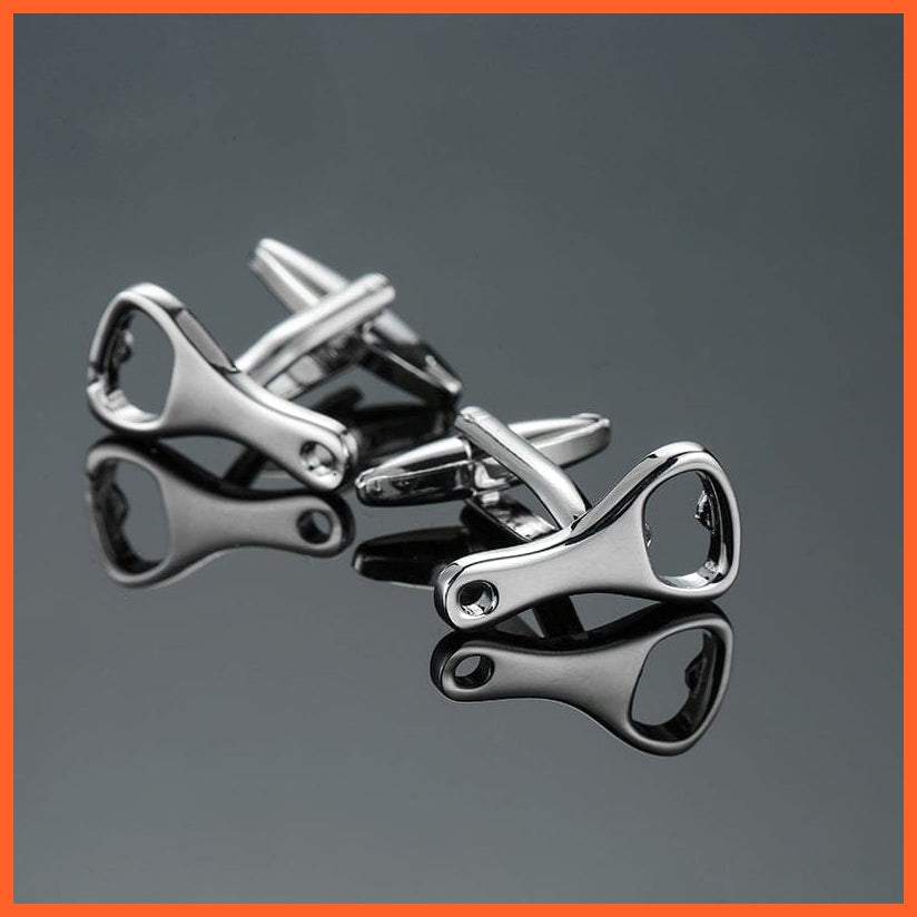 18 Style Mix Hotsale Designs Cufflinks | Simple Stainless Steel Hammer Knife Ball Wrench Cuff Links For Men | whatagift.com.au.