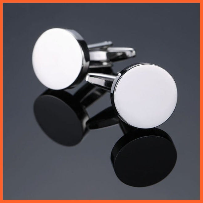 New Arrival Shirt Cufflinks | Men'S Steel Laser Engraving Cuff Links | whatagift.com.au.