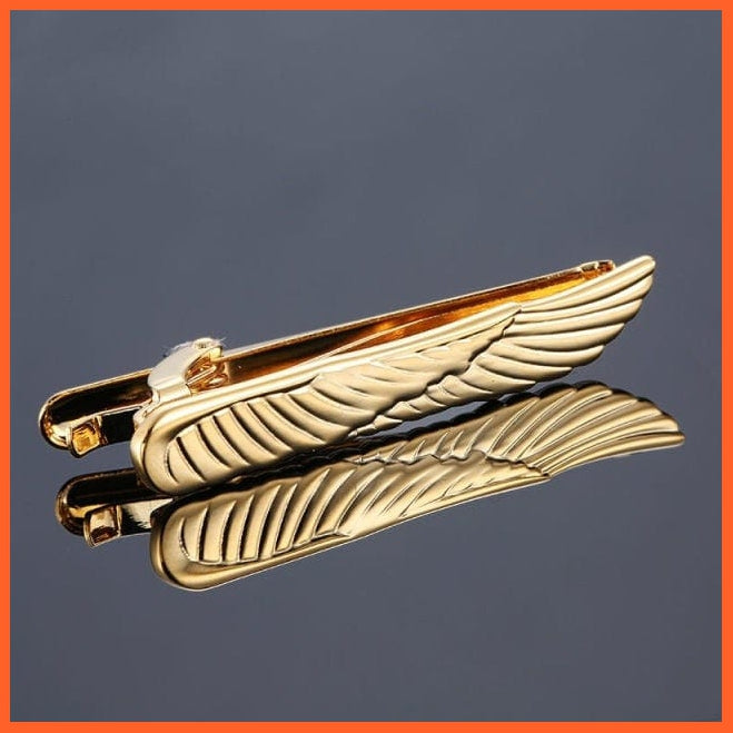 Men Novel Tie Clip Necktie Feather Archor Mustache Tie Clip | High-Quality Bar Clasp Cufflinks For Men | whatagift.com.au.