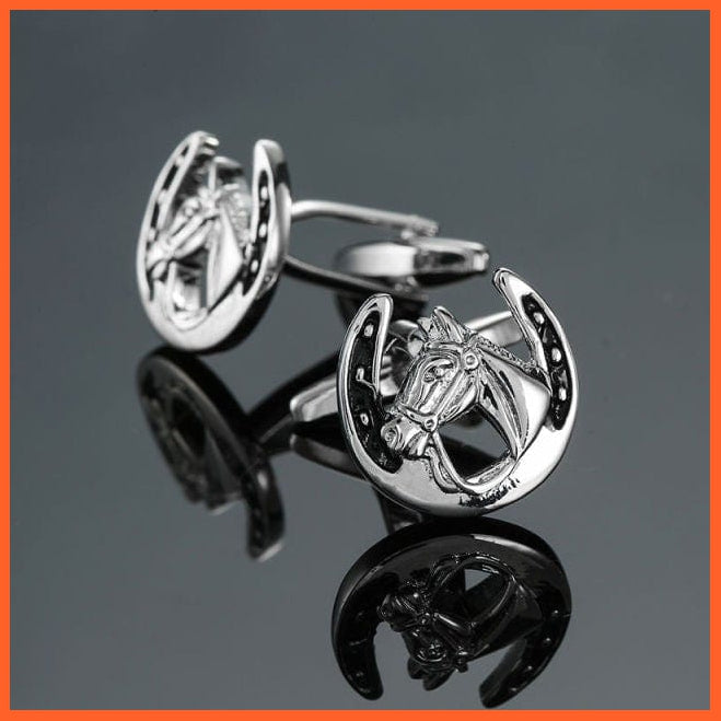 Fashion Mens New Arrival Animal Cufflinks Novelty Black Dog Fish Deer Tortoise Design Gift For Men | whatagift.com.au.