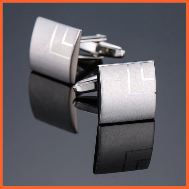 New Arrival Shirt Cufflinks | Men'S Steel Laser Engraving Cuff Links | whatagift.com.au.