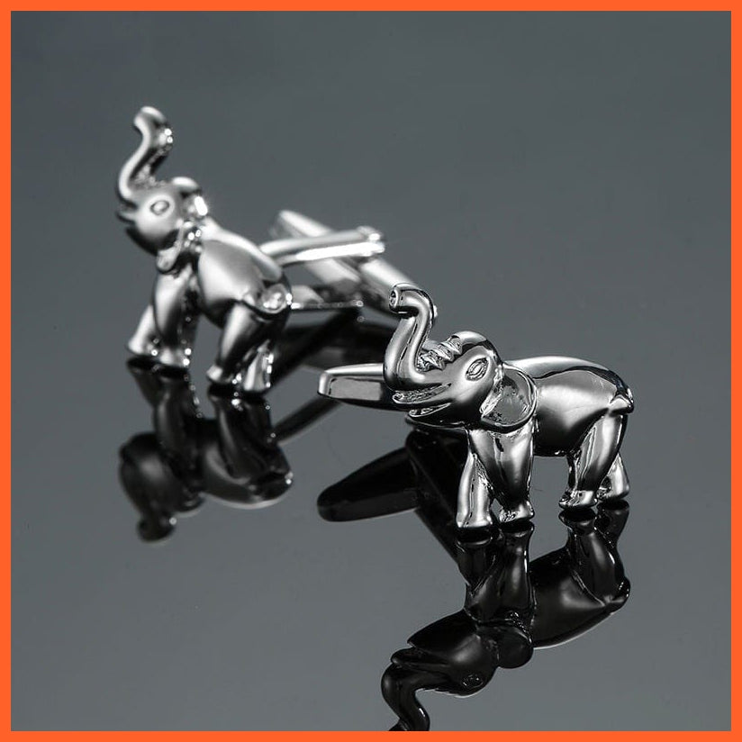 Fashion Mens New Arrival Animal Cufflinks Novelty Black Dog Fish Deer Tortoise Design Gift For Men | whatagift.com.au.