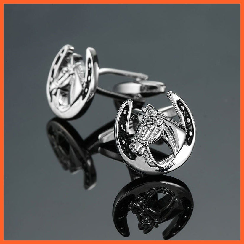 Fashion Mens New Arrival Animal Cufflinks Novelty Black Dog Fish Deer Tortoise Design Gift For Men | whatagift.com.au.