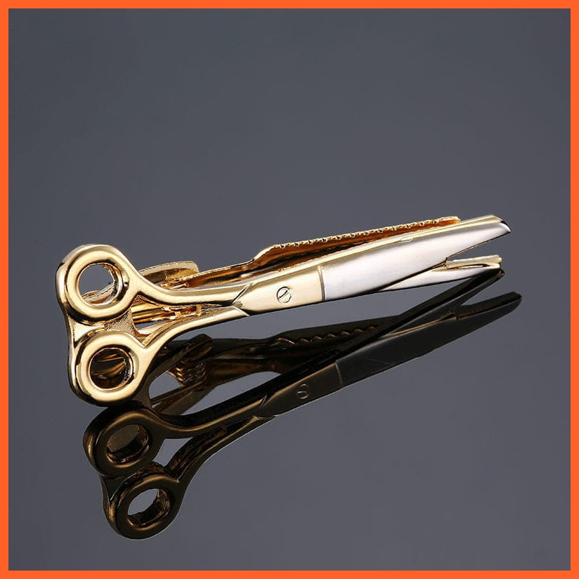 whatagift.com.au Cufflinks Fashion Metal Men Tie Clip | Gentlemen Classy Necktie Tie Bar Clasp Mens Pin