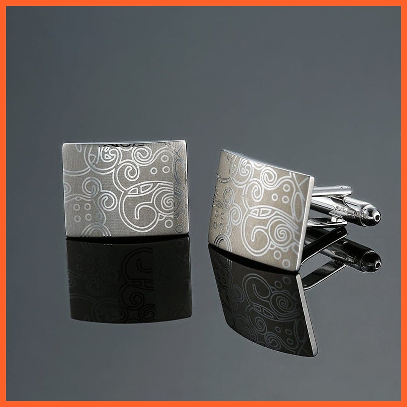 High Quality Novelty Cuff Links Copper Metal Old Craftsman Hand Laser Engraving Cufflinks |  Mens French Suit Accessories Jewellery | whatagift.com.au.