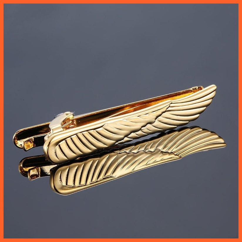 Men Novel Tie Clip Necktie Feather Archor Mustache Tie Clip | High-Quality Bar Clasp Cufflinks For Men | whatagift.com.au.