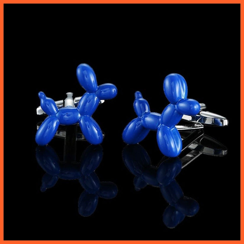 Men'S Cufflinks Blue Butterfly Dog Globe Crystal Cuff Button High Quality French Shirt Cuffs Suit Accessories | whatagift.com.au.