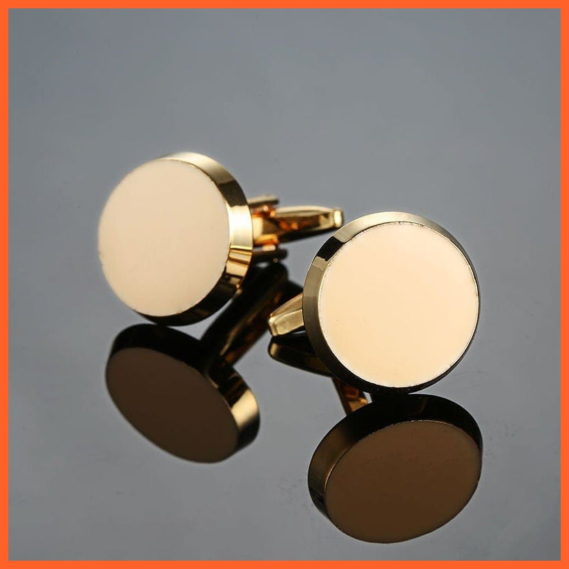 New Arrival Shirt Cufflinks | Men'S Steel Laser Engraving Cuff Links | whatagift.com.au.