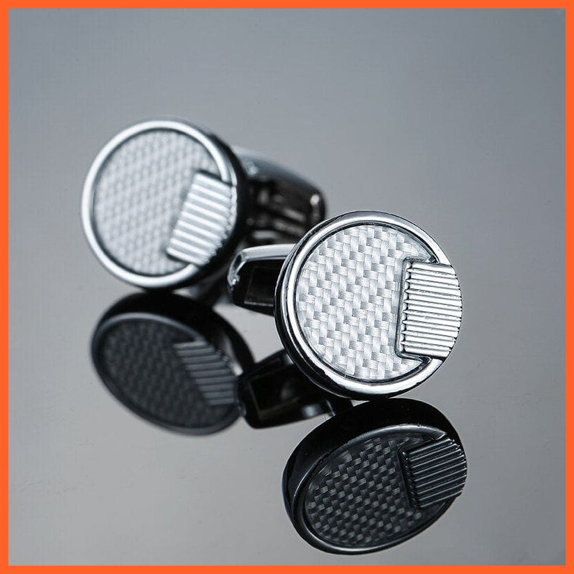 New Arrival Shirt Cufflinks | Men'S Steel Laser Engraving Cuff Links | whatagift.com.au.