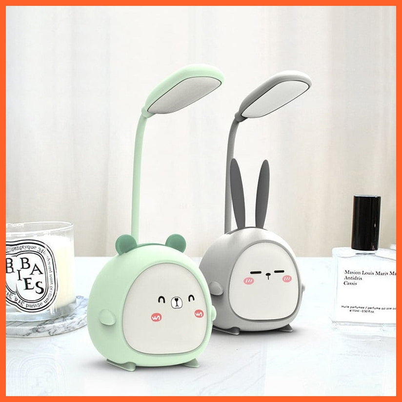 whatagift.com.au Cute Rechargeable Desk Lamp | Eye Protection Bedside Table Lamps
