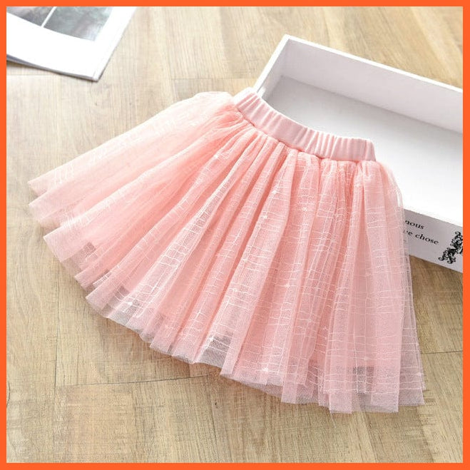 whatagift.com.au Cute Tutu Skirt for Girl | Floral Plaid Skirts