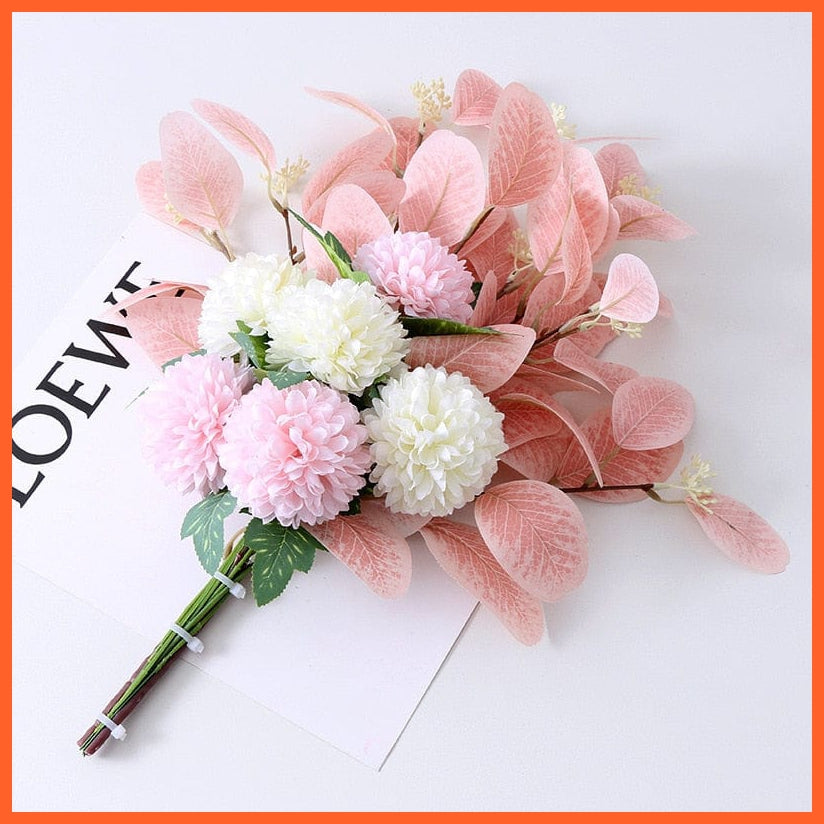 whatagift.com.au D Hydrangea Artificial Silk Flowers For Home Decoration