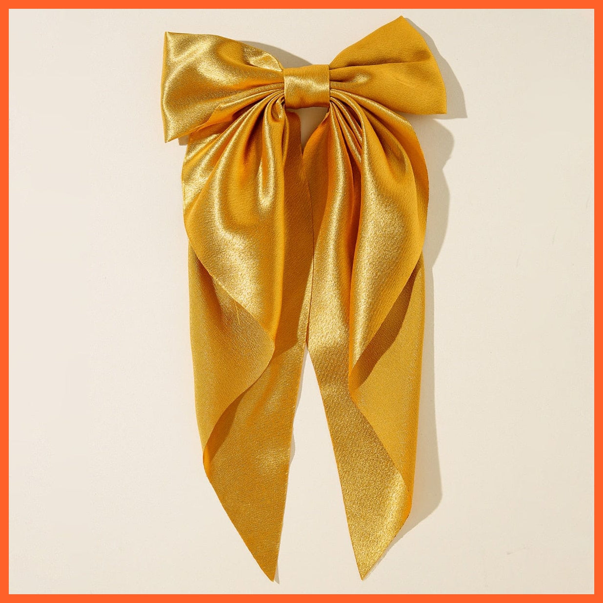 whatagift.com.au D Women Large Bow Hairpin | Summer Chiffon Big Bowknot Clip | Hair Accessories