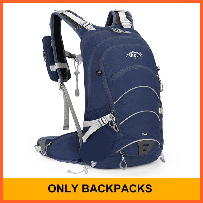 whatagift.com.au dark blue / China 20 litres Waterproof Camping Backpack With Rain Cover