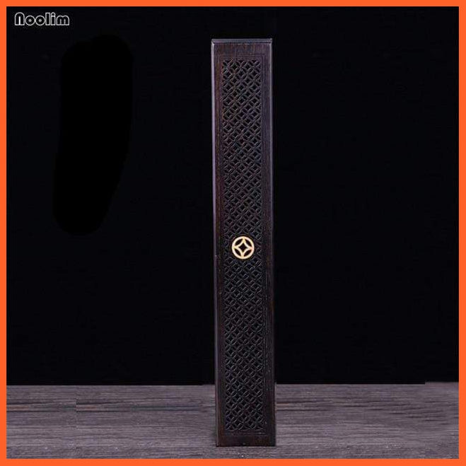 Black Wooden Incense Holder | whatagift.com.au.