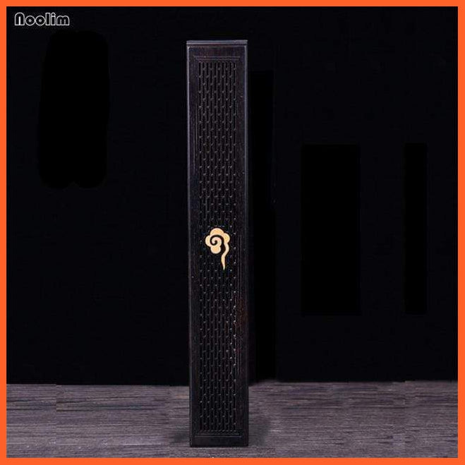 Black Wooden Incense Holder | whatagift.com.au.