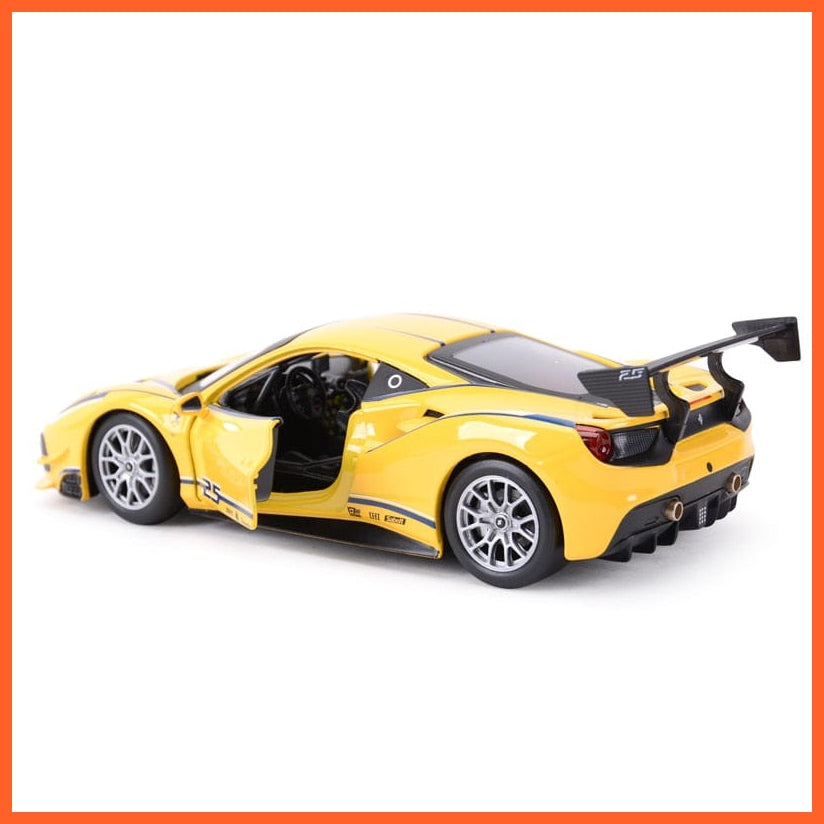 Ferrari 488 Challenge 1:24 Sports Car Static Die Cast Model Car Toys | whatagift.com.au.