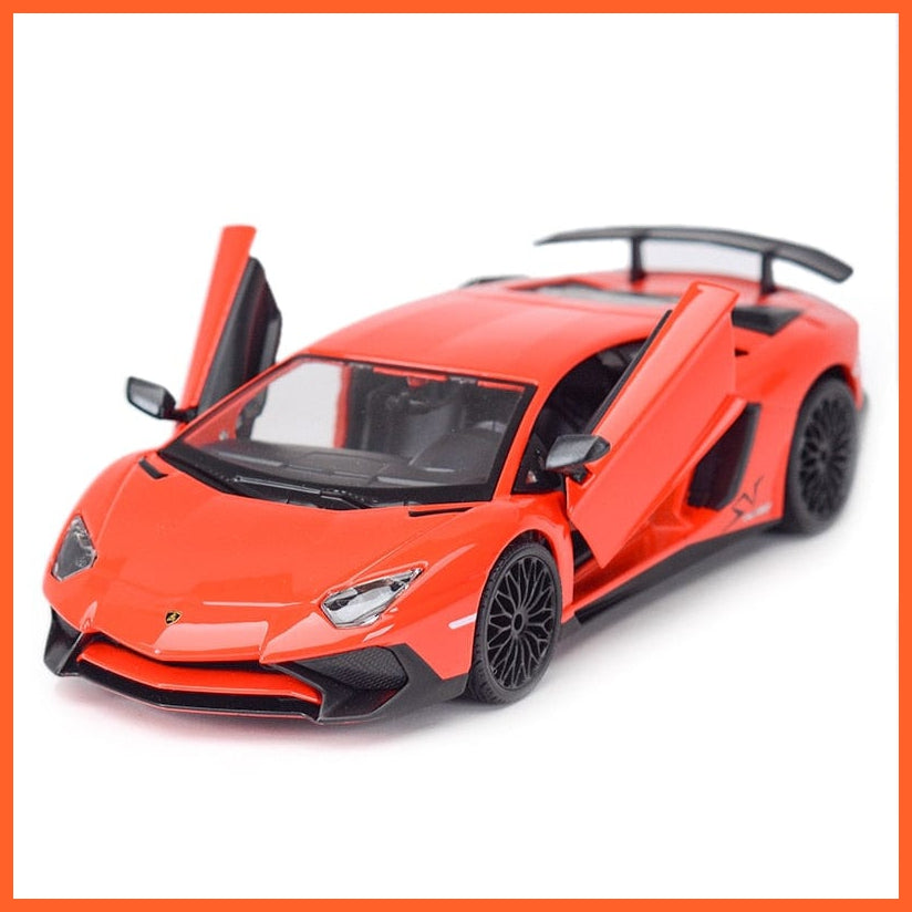 Lamborghini Aventador Sv Coupe 1:24 Sports Car | Static Die Cast Model Car Toys | whatagift.com.au.