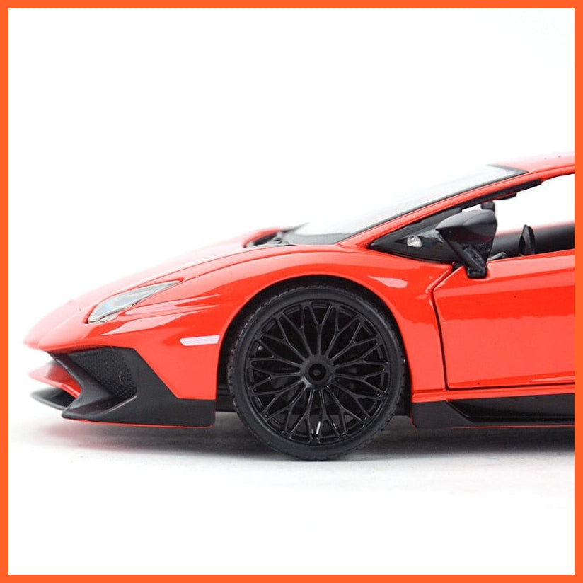 Lamborghini Aventador Sv Coupe 1:24 Sports Car | Static Die Cast Model Car Toys | whatagift.com.au.