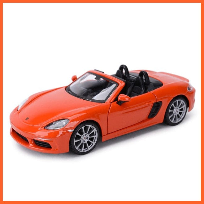 Porsche 718 Boxster 1:24  Sports Car | Static Die Cast Model Car Toys | whatagift.com.au.