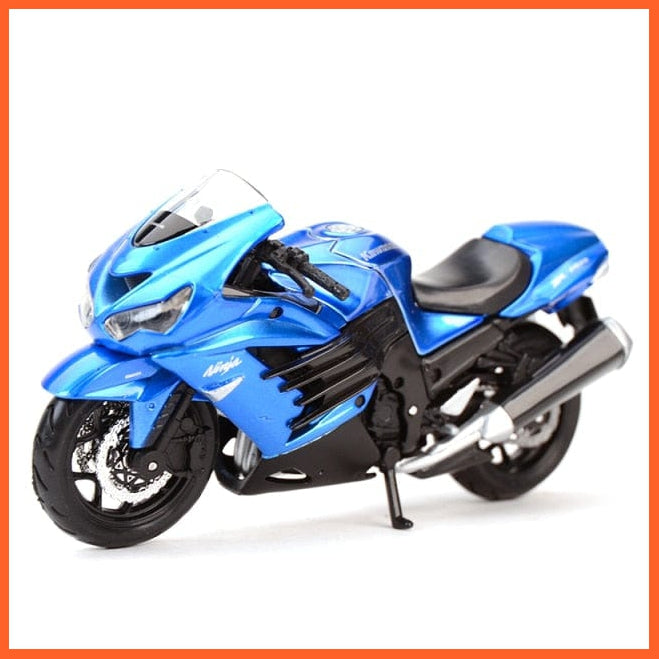 Kawasaki Motorcycle Model 1:18 Static Die Cast Vehicles Motorcycle Model Toys | whatagift.com.au.
