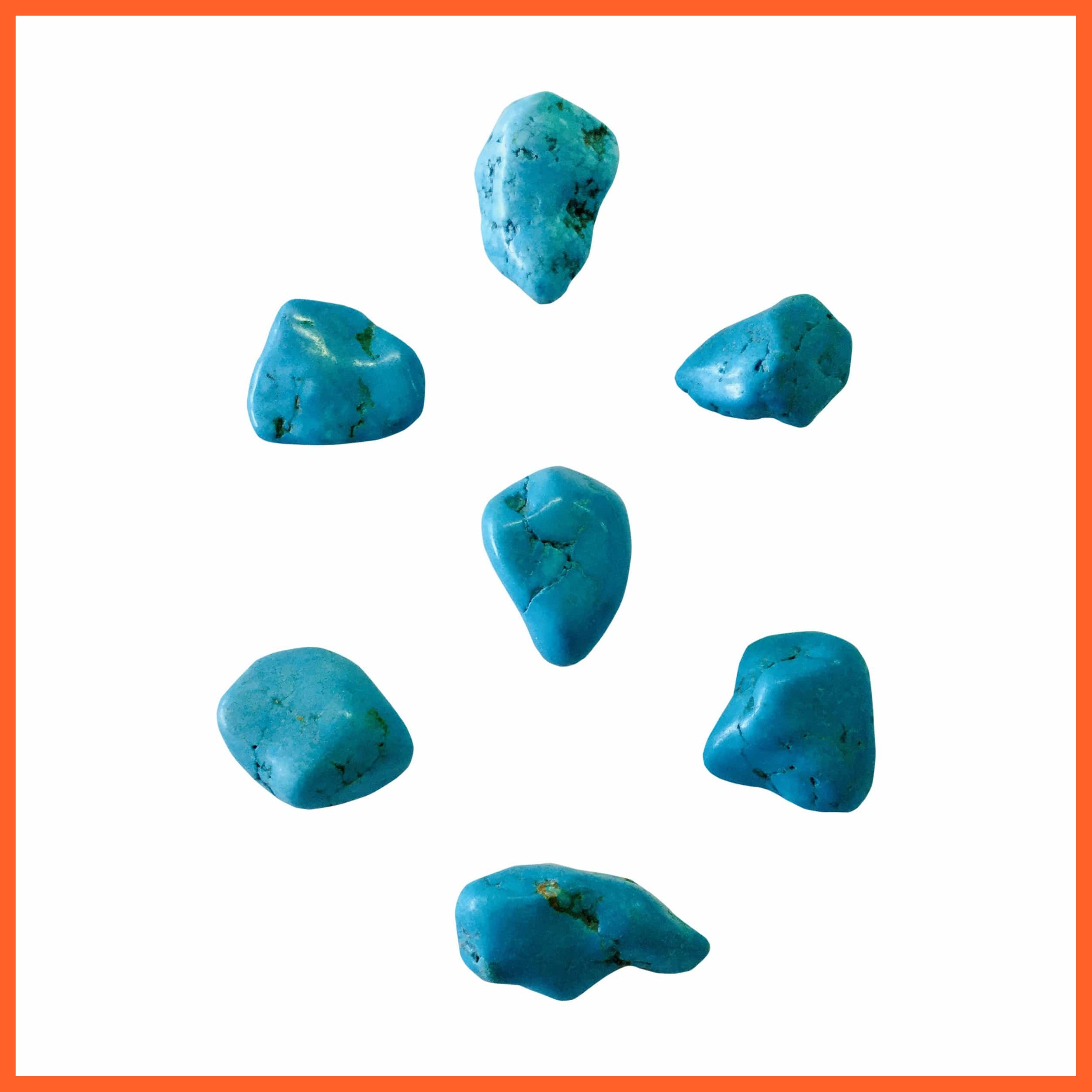 Turquoise Tumbled Stone | whatagift.com.au.