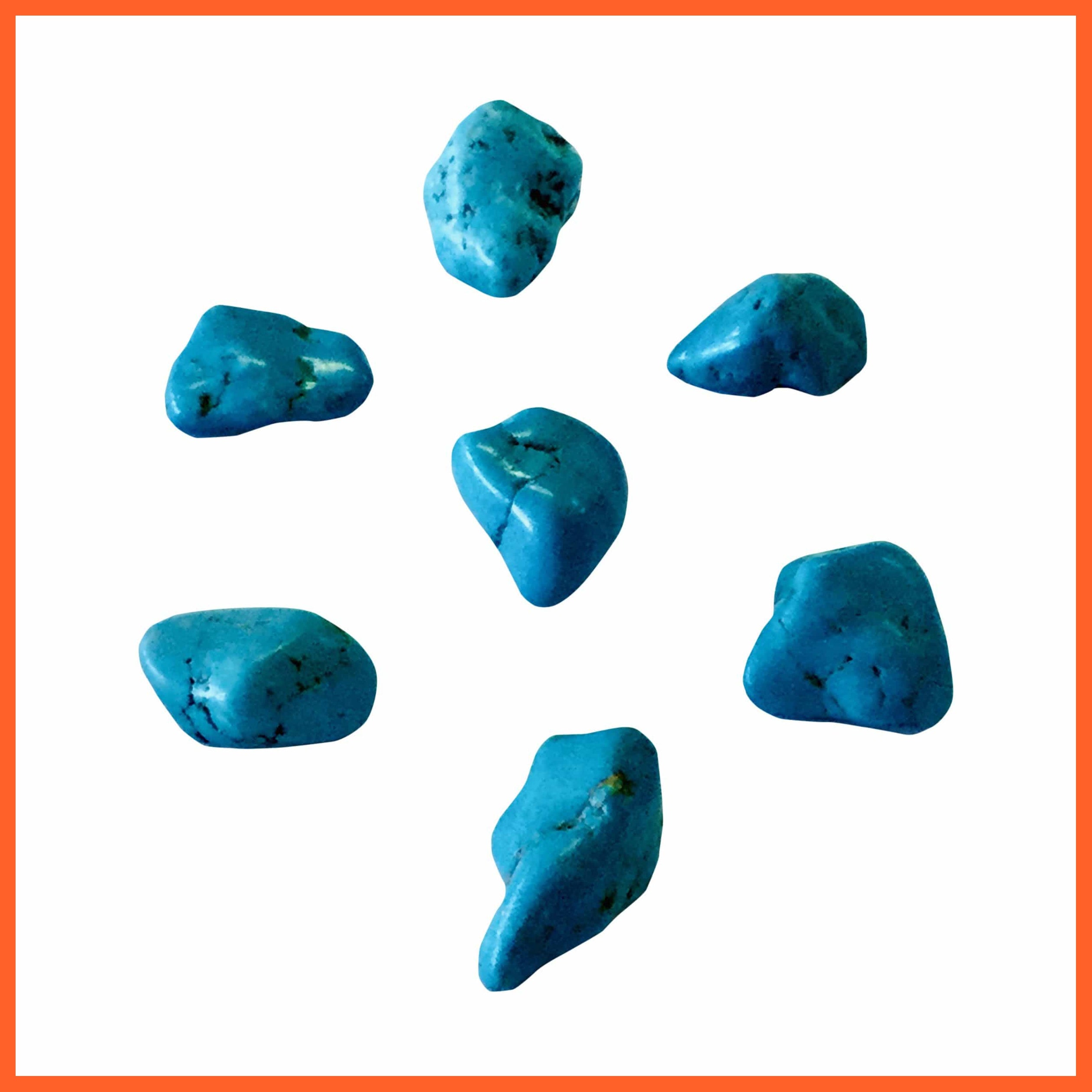 Turquoise Tumbled Stone | whatagift.com.au.