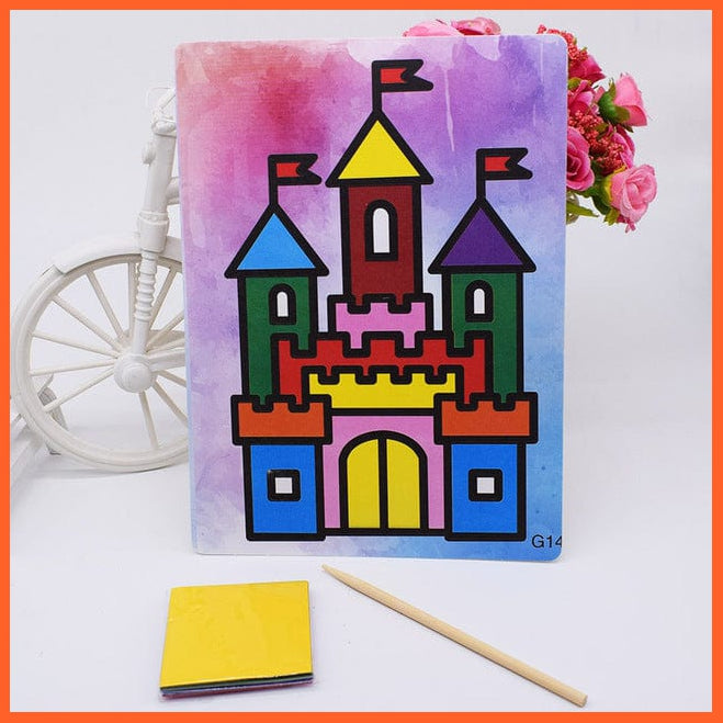 whatagift.com.au DIY Castle DIY House Crafts Toys For Children