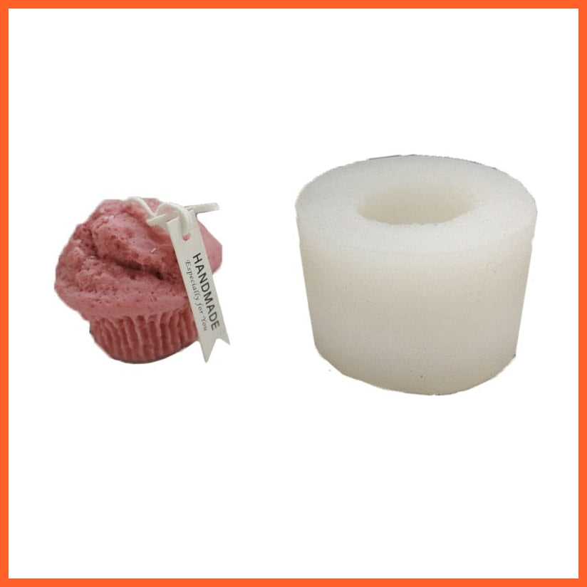whatagift.com.au DIY Scented Candle Mold | Dessert Macaron Muffin Cup Cake Silicone Mold For Candle