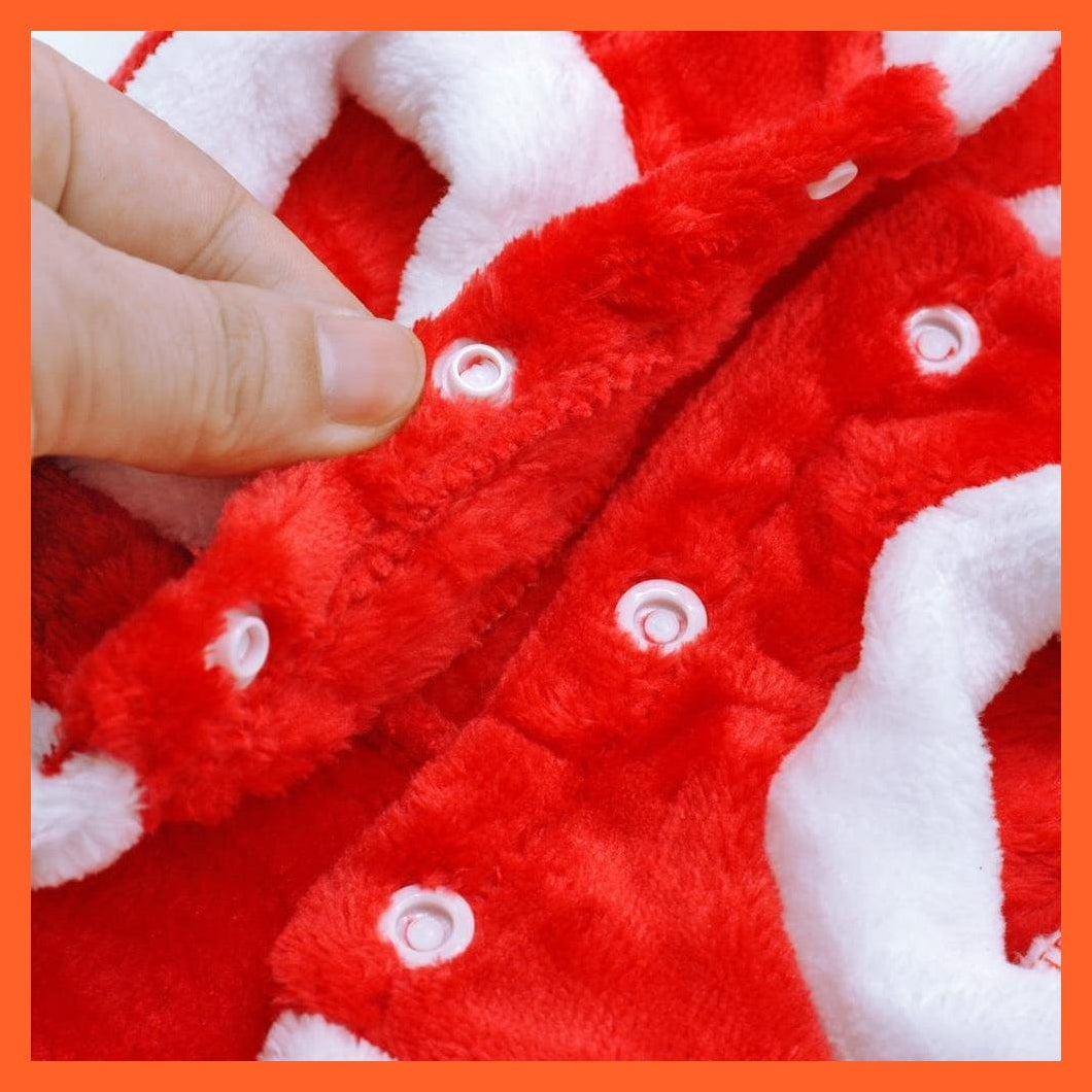 whatagift.com.au Dog Apparel Dogs Santa Costume | Cats Santa Costume