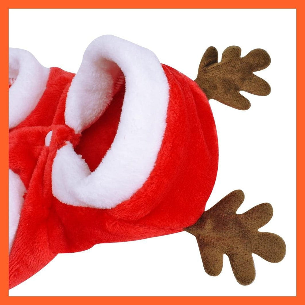 whatagift.com.au Dog Apparel Dogs Santa Costume | Cats Santa Costume