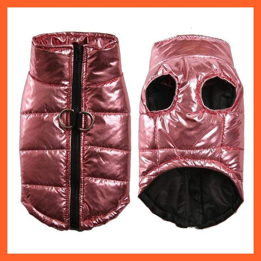 whatagift.com.au Dog Apparel Pink / S / CHINA Waterproof Jacket For Large And Medium Size Dogs
