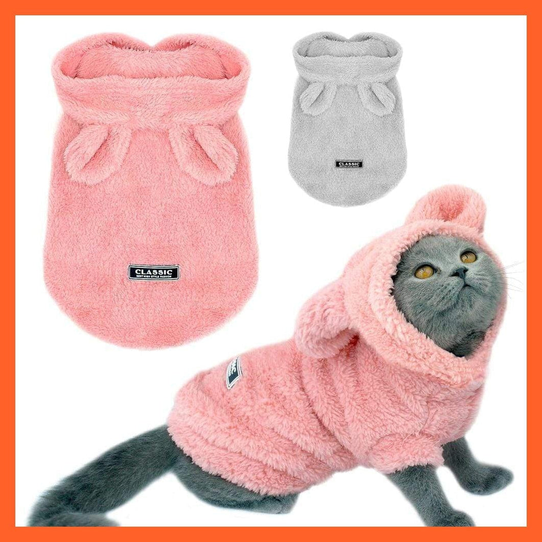 whatagift.com.au Dog Apparel Warm Clothes For Cats And Small Dogs | Fleece Clothes For Pets