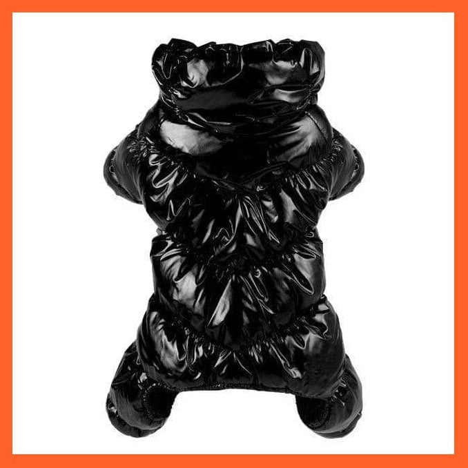 whatagift.com.au Dog Clothes black / 2XL / China Shiny Warm Clothes For Pet