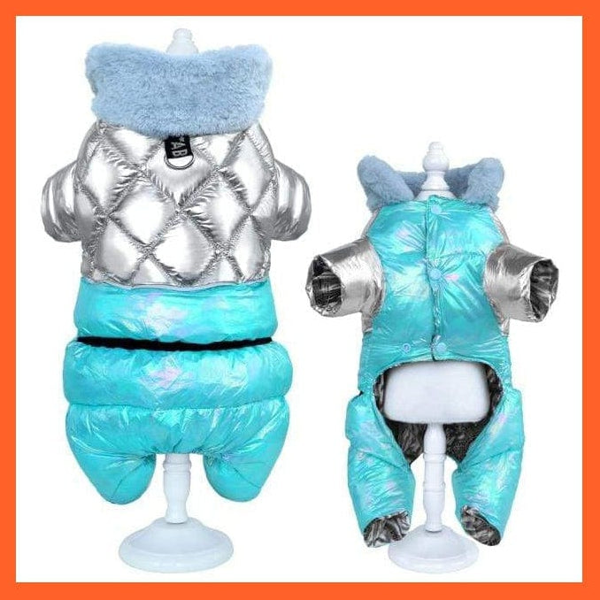 whatagift.com.au Dog Clothes Blue / 10 Thick Clothes For Small Dog And Cat | Winter Warm Jacket
