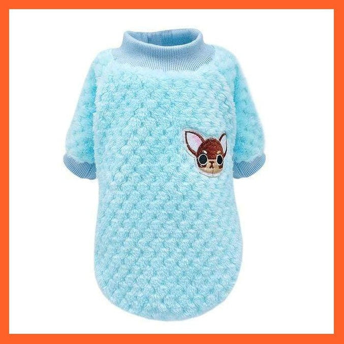 whatagift.com.au Dog Clothes Blue / S Cute Jacket For Small Dog
