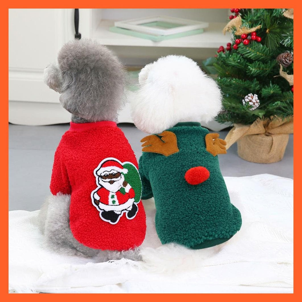 whatagift.com.au Dog Clothes Christmas Costume For Small Dogs