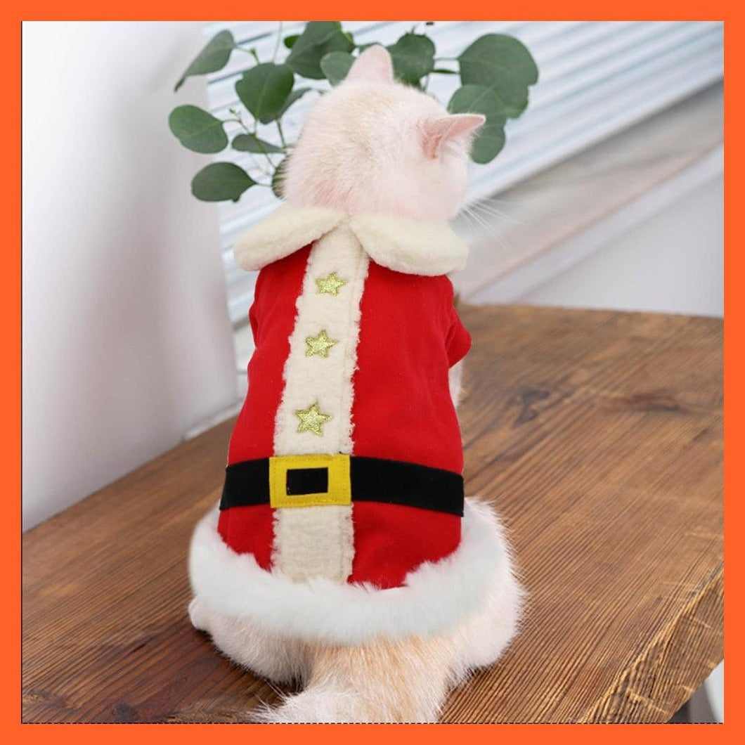 whatagift.com.au Dog Clothes Christmas Costume For Small Dogs