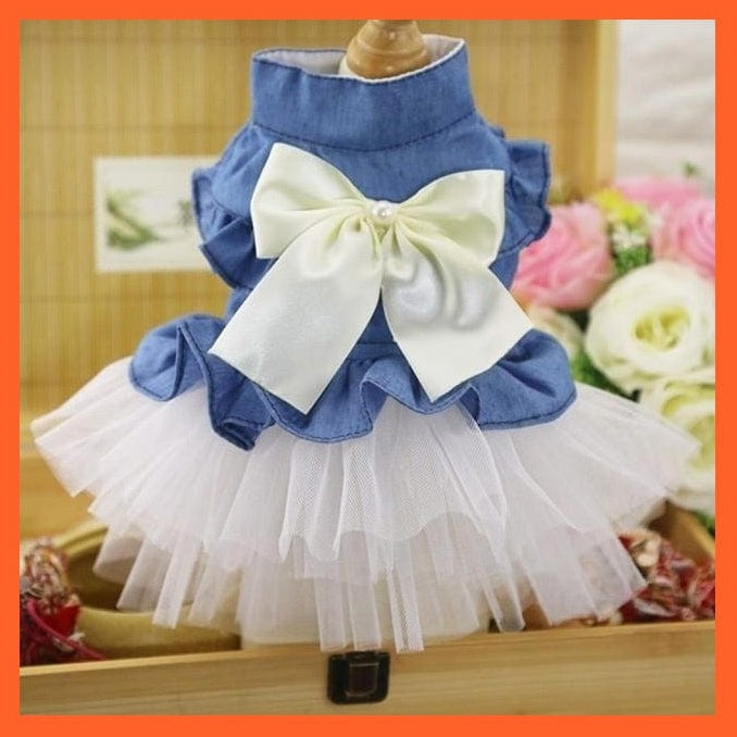 whatagift.com.au Dog Clothes Cute Skirt Dress For Pets