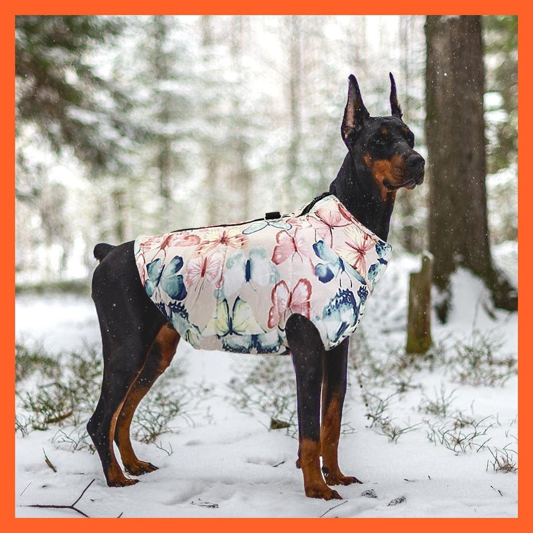 whatagift.com.au Dog Clothes Printed Winter Clothes For Dog