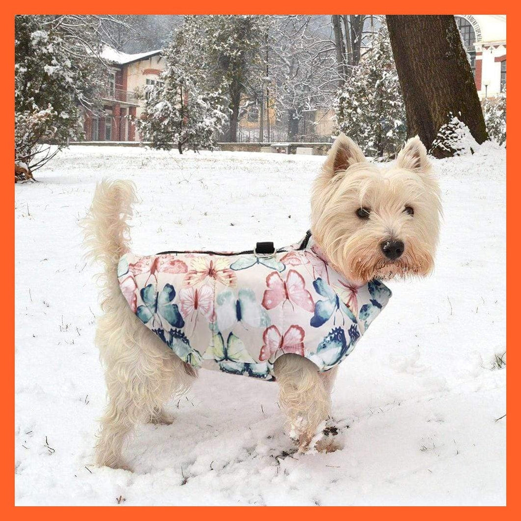whatagift.com.au Dog Clothes Printed Winter Clothes For Dog