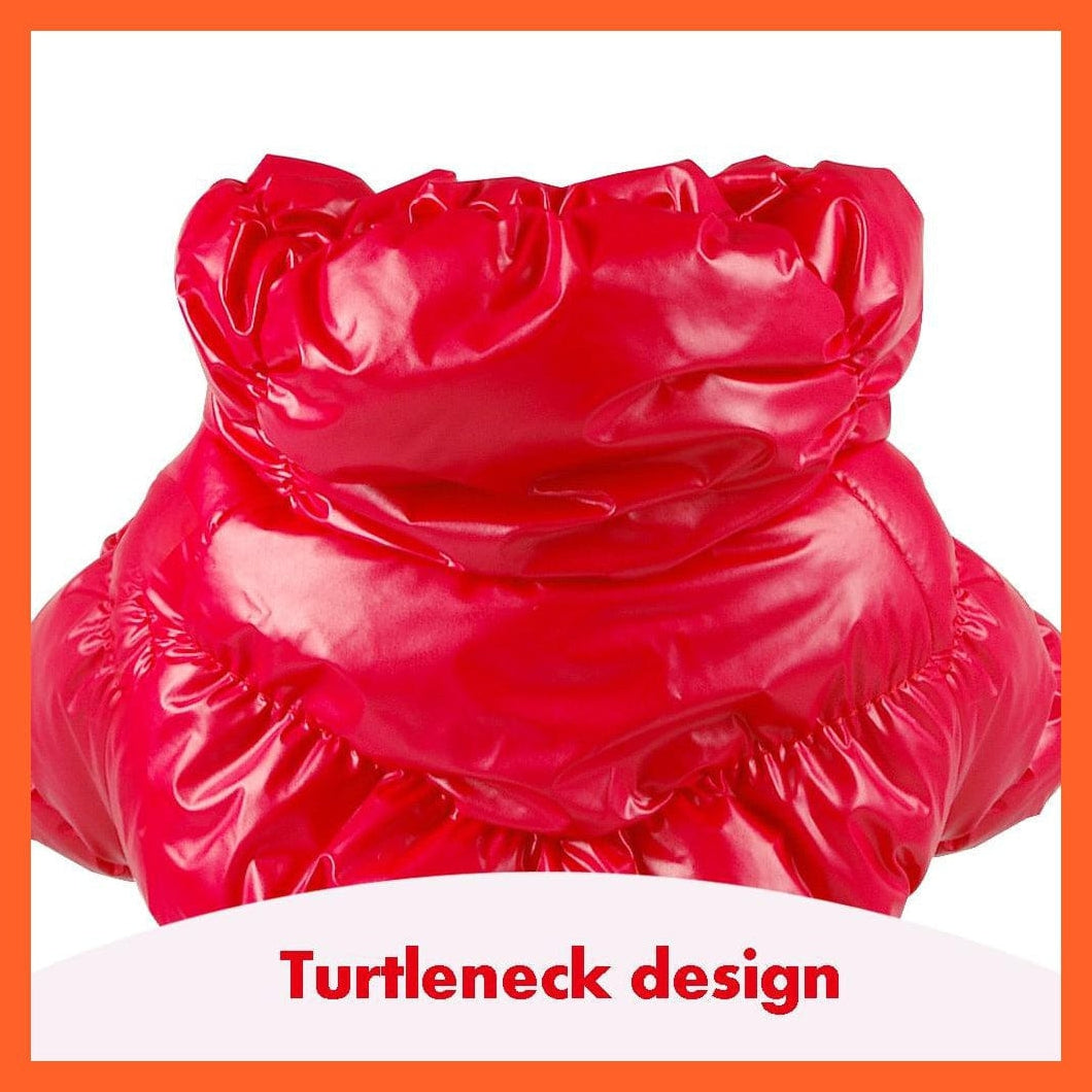 whatagift.com.au Dog Clothes Shiny Warm Clothes For Pet