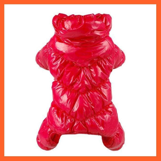 whatagift.com.au Dog Clothes Shiny Warm Clothes For Pet
