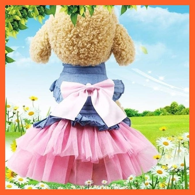 whatagift.com.au Dog Clothes Style 2 2 / S Cute Skirt Dress For Pets