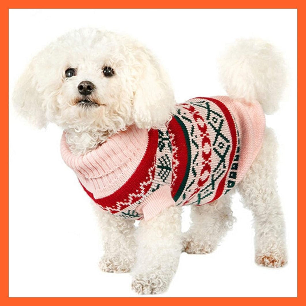 whatagift.com.au Dog Clothes Warm Sweater For Small Pets